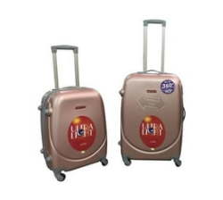 -2 Piece Premium Luggage Set - Rose-gold