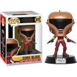 Pop Star Wars: Rise Of Skywalker - Zorii Bliss Bobble-head Figurine
