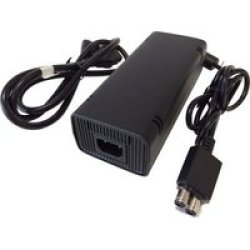 Slim Ac Adapter Power Supply For Xbox 360 Black