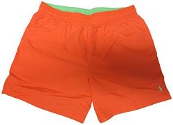 Polo Ralph Lauren Men's Swim Trunks Electric Orange XL