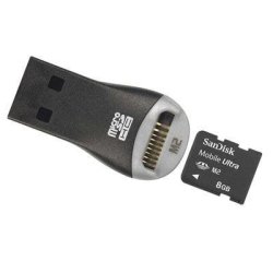 Sandisk SDMSM2Y-8192-A11M 8GB M2 Mobile Ultra Memory Stick Black