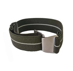 Killer Deals 24MM Paratrooper Watch Straps - Army Green - Strap Only Watch Excluded