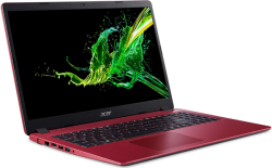 Acer Aspire A315-54-36KX 15.6"HD I3-8145U 4GB Ob 512GB Pcie Nvme SSD 802.11AC + Bt Windows 10 Home 64BIT Red