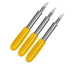 3 Replacement Cutting Blades For Cricut Explore Air 2 AIR3 Maker MAKER3 -yellow- 30 Degrees Thin Cut Blades