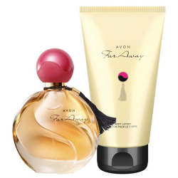 - Far Away 2-IN-1 50ML Perfume & 150ML Body Lotion Set For Her