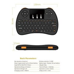 Matte Black MINI Wireless Keyboard 2.4G With Mouse Touchpad For PC Pad Xbox 360 PS3 Android Tv Box Htpc Iptv