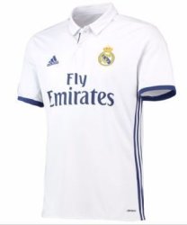 16-17 Real Madrid Home Jersey - Large