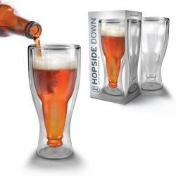 Fred & Friends Hopside Down Beer Glass