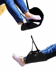 Hangang Airplane Footrest Made With Premium Memory Foam - Airplane Travel Accessories - Tested And Proven To Prevent Swelling And Soreness - Provides Relaxation