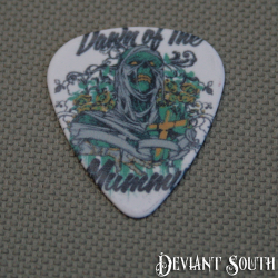 Double-sided Printed Plectrum - Dawn Of The Mummy