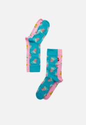 Happy Socks Snacks Gift Box - Pink blue