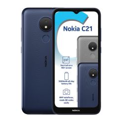 Nokia C21 Dual Sim 32GB - Dark Blue