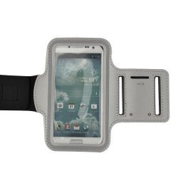 Gray Active Sports Armband For Motorola Moto E Moto X Moto G Nokia Lumia 1020 920 928 And More Smartphone