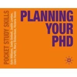 Planning Your Phd