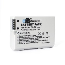 1200 Mah Lithium Battery For Nikon EN-EL14A