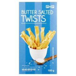 All Butter Salted Twists 100G