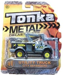 Tonka Metal Diecast Bodies - City Defenders - Utility Truck 1:64