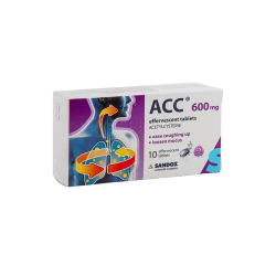 Acc 600MG Effervescent Tablets 10'S