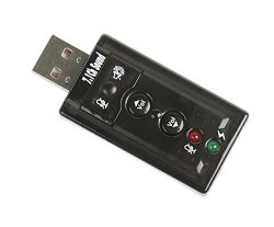 Channel 7.1 USB External Sound Card Audio Adapter