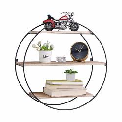 Pengke 3 Tier Wall Floating Ledge Shelves For Home Decor Wall Decoration Storage Shelf And Wall Mount Booke Display Rack For Bedroom And Living Room