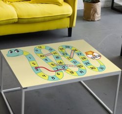 Board Game Snakes And Ladders Furniture Sticker