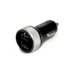 Connect Dual 3.4A Car Charger Black