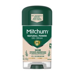 Mitchum Natural Power Gel Cream 63G - Sandlewood