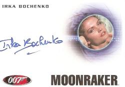 James Bond 50th Anniversary - Irka Bochenko "autograph Card A212" Limited Edition