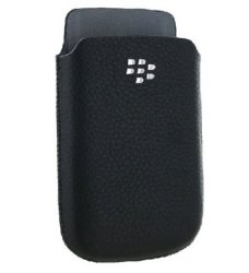 Blackberry Torch Leather Pocket Case Black