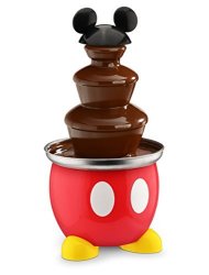 Disney DCM-50 Mickey Mouse Chocolate Fountain Red
