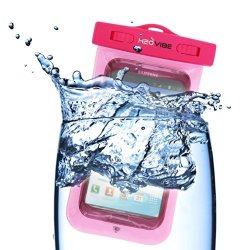 H2O Vibe Tm Universal Waterproof Case For Use With Apple Iphone 4S 5 Galaxy S3 S4 Note 1 2 Htc One Blackberry Z10 Q10