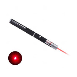 Single Red Laser Pointer Pen With 2 Aaa Batteries 5mw