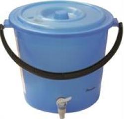 plastic bucket urn