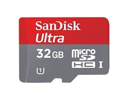 Sandisk 32GB Ultra Micro Sd Hc With Sandisk Adapter SDSDQU-032G-U46A Bulk