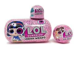 L.o.l. Surprise Under Wraps Eye Spy Series 4.1 Bundle With Lil Sister And Fashion Crush.