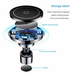 Baseus Car Phone Wireless Charger Universal Air Vent Magnetic Phone Car Mount Holder For Iphone X 8 8 Plus Samsung Galaxy S9 S8 S7