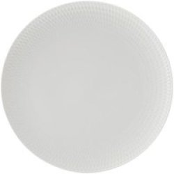 Maxwell & Williams - 27CM White Basics Diamonds Dinner Plate