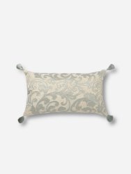 @home India Applique Scatter Cushion Sage 35X60