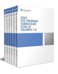 2022 Cfa Program Curriculum Level III Box Set Paperback