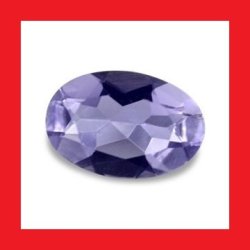 Iolite - Nice Violet Oval Cut - 0.375CTS