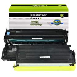 Greencycle 1 Drum + 1 Toner Replacement Toner Cartridges & Drum Compatible For Brother TN570 TN540 DR510 DR-510 TN-570 TN-540 Set DCP-8040 DCP-8040D DCP-8045D
