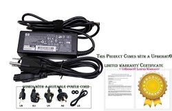 Hp ED494AA Ac Smart Power Adapter 65-WATT - 100-240VAC Input 47-63HZ - 18.5VDC Output 65 Watts - Includes Detachable 3-WIRE Ac Power Cord With