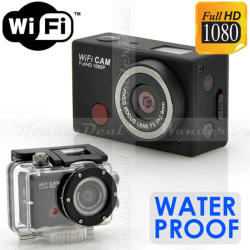 Wi-fi Waterproof Sport Action Camera Full Hd 1080p Dv Dvr With Bike & Helmet Mounts 5mp Cam Recorder