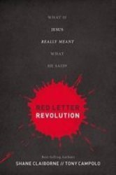 Red Letter Revolution - What If Jesus Really Meant What He Said? Paperback