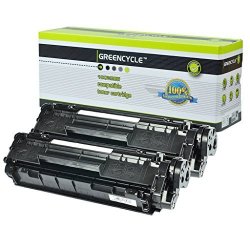 Quicktoner Greencycle 2 Pack Q2612X Toner Cartridge For 12X Q2612X Black Toner Cartridge Hp Laserjet Printer 1010 1012 1015 1018 1020 1022 1022N 1022NW 3015 M1005 M1319F Printer