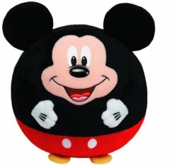 Ty Beanie Ballz Mickey Mouse Plush