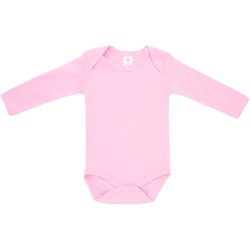 Made 4 Baby 2 Pack Long Sleeve Body Vest Pink 0-3M