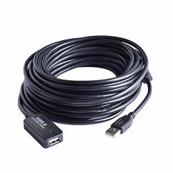 Assiduousic USB 2.0 Extension Cable 10M Flexible Stable Operation High Transmission Speed USB Male To Female Data Cable For U Disk Camera Keyboard