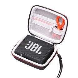 Ltgem Eva Hard Case For Jbl Go & Jbl Go 2 Portable Wireless Bluetooth Speaker - Travel Protective Carrying Storage Bag