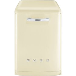 Smeg 50'S Style Retro Dishwasher 13 Place Settings Cream